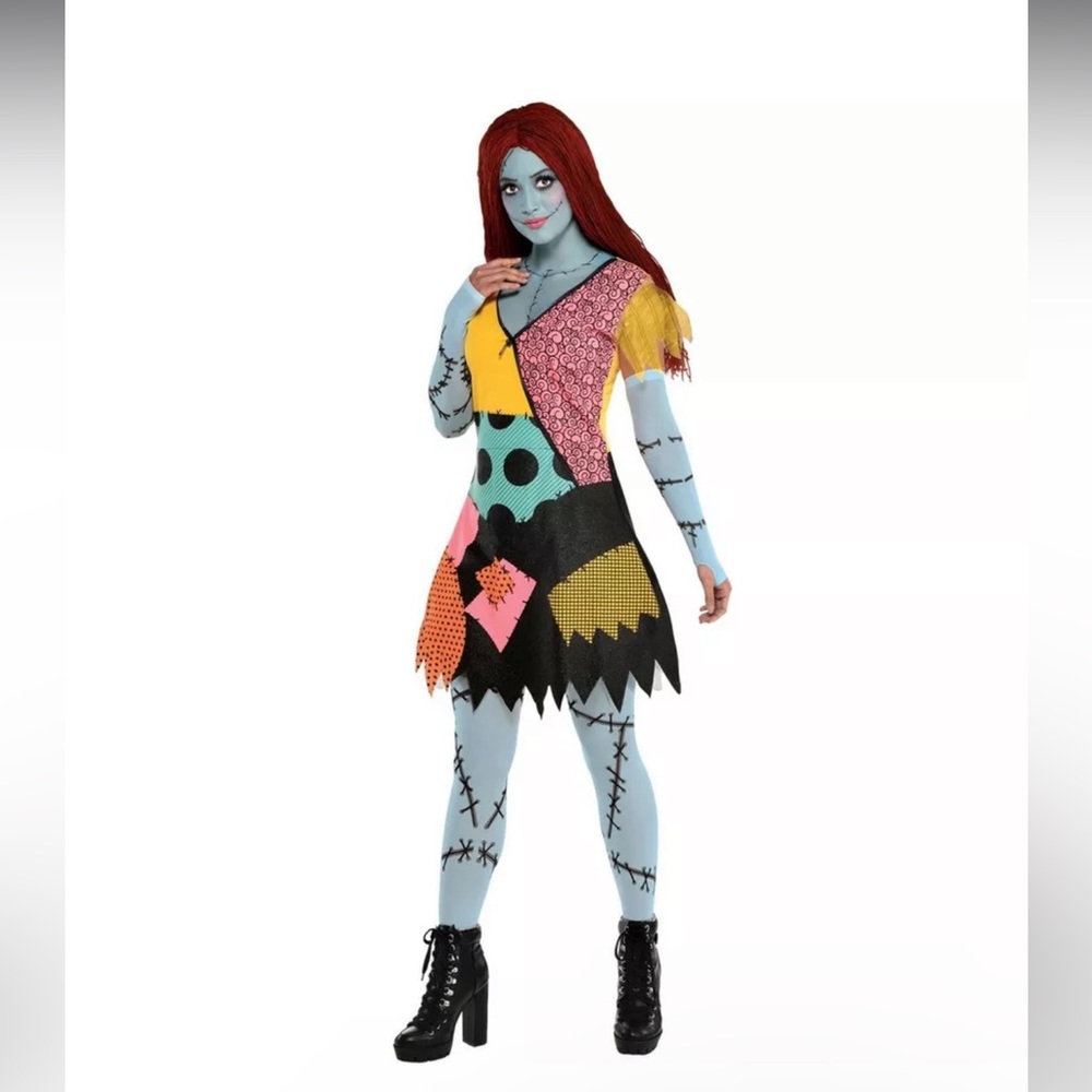 Adult Sally Deluxe Costume - Disney The Nightmare Before Christmas